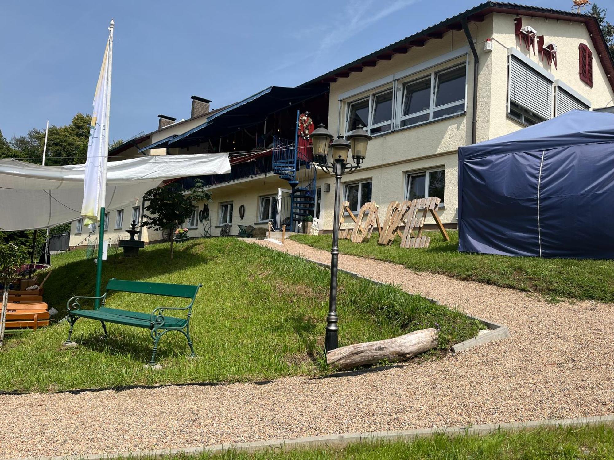 Hotel-Restaurant Berghof Johannesberg Esterno foto